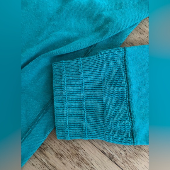 Vintage Eddie Bauer Henley teal 80’s 90’s vintage USA made 100% cotton - Picture 2 of 7